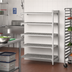 Thumbnail image #3 for Cambro Camshelving Premium Polymer 5-Shelf Vented Add-On Shelving Unit, 36-Inch Wide x 24-Inch Deep x 64-Inch High, Speckled Gray