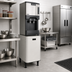 Thumbnail image #2 for Scotsman Meridian Enclosed Cabinet Machine Stand for HID207 Ice & Water Dispenser