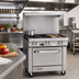 Thumbnail image #2 for Southbend S-Series 36-Inch Gas Restaurant Range with 2 Open Burners, 24-Inch Griddle and Convection Oven
