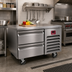 Thumbnail image #2 for Southbend Platinum 48-Inch Low-Height Refrigerator Base with 2 Self-Closing Drawers