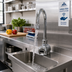 Thumbnail image #2 for Advance Tabco K-175 5-1/8 Inch Hands-Free Electronic Touchless Gooseneck Faucet