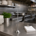 Thumbnail image #2 for American Metalcraft Stainless Steel Reservation Stand with Wire Loop Clip, 18-Inch, Mirror Finish