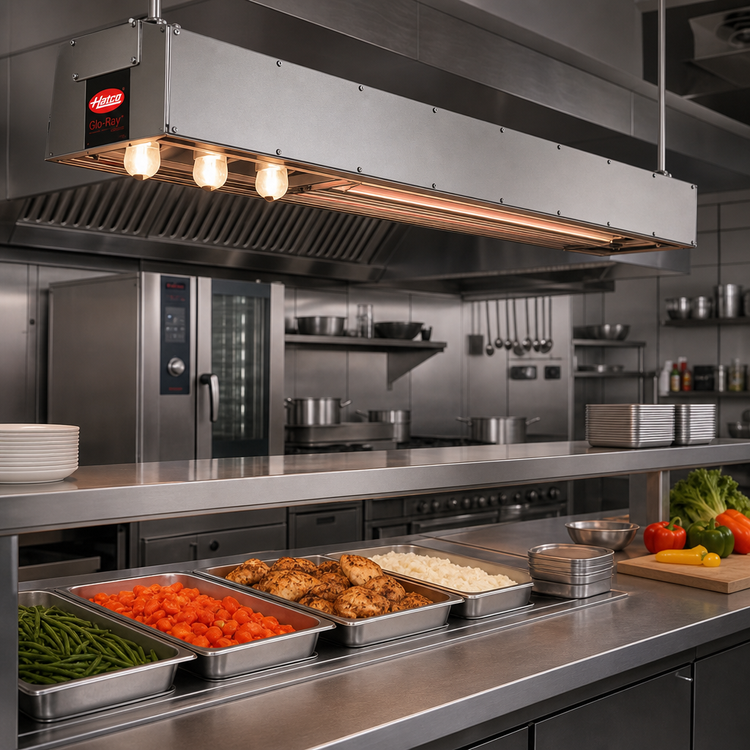 Product image #2 for Hatco Glo-Ray® 84-Inch Lighted Infrared Strip Heater