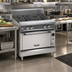 Thumbnail image #2 for Vulcan V Series 36-Inch Heavy Duty Gas Range with Two Hot Tops and Cabinet Base