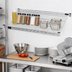 Thumbnail image #2 for Quantum Slanted Wire Shelf, 48 x 18 Inches, Chrome Plated