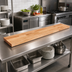 Thumbnail image #2 for John Boos Steam Table Cutting Board, 60 x 12 x 1-3/4 Inch, Northern Hard Rock Maple