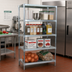 Thumbnail image #2 for BK Resources Galvanized Dry Storage Shelving Unit, 43 x 24 x 72 Inches, 4 Adjustable Shelves