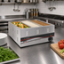 Thumbnail image #2 for APW Wyott X*PERT 22 Quart 3-Compartment Countertop Electric Food Pan Warmer/Rethermalizer