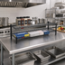 Thumbnail image #2 for Eagle QuadTruss 2-Tier Front Case Merchandise Cantilevered Wire Shelving Unit, 24 x 14 x 14 Inches