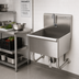 Thumbnail image #2 for Advance Tabco Wall-Mounted Service Sink with Knee Valve and Gooseneck Faucet