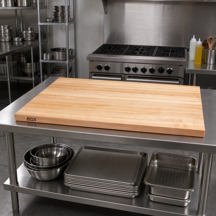 Product image #2 for Boos Block KCT3625-O Edge Grain Maple Kitchen Countertop, 36 x 25 x 1-1/2 Inch, Oil Finish