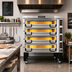 Thumbnail image #2 for PizzaMaster PM 924ED 4-Deck Electric Stone Hearth Pizza Oven