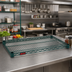 Thumbnail image #2 for Eagle Valu-Gard 72 in. x 24 in. Green Epoxy QuadTruss Wire Shelf