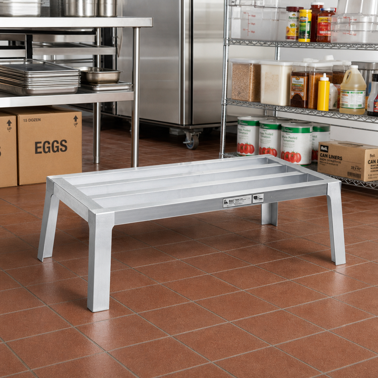 Product image #2 for Eagle Group Nesting Aluminum Dunnage Rack, 36 x 20 x 12 Inches, 3,200 lb Capacity