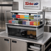 Thumbnail image #3 for Turbo Air 60-Inch Low Profile Drop-In Horizontal Open Refrigerated Display Case, 13.0 Cu. Ft.