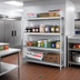 Thumbnail image #2 for Fermostock 4-Tier Corner Expansion Shelving Unit with Polymer Inserts, 71