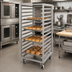 Thumbnail image #2 for Channel Manufacturing Stainless Steel Double-Section Side-Loading Bun Pan Rack, No-Lift, 40-Pan Capacity