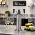 Thumbnail image #2 for Perlick Draft Arm Style Countertop Wine Dispensing Kit with 3 Faucets, Chrome