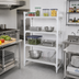 Thumbnail image #3 for Cambro Camshelving Premium 4-Tier Vented Stationary Starter Shelving Unit, 21