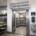 Thumbnail image #2 for Berner Sanitation Series Low Profile Unheated Air Curtain, 42 Inch, 1/5 HP, For Doors Up To 7 Feet High
