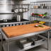 Thumbnail image #2 for Boos Block American Cherry Edge Grain Kitchen Countertop, 72 x 32 x 1-1/2 Inch Thick, Varnique Finish