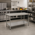Thumbnail image #2 for Eagle Group BlendPort® Deluxe Series Stainless Steel Work Table with Adjustable Undershelf, 48 W x 30 D
