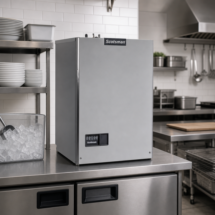 Product image #2 for Scotsman Prodigy ELITE Eclipse Small Cube Modular Ice Maker Head, Remote Refrigeration, 22-Inch Wide