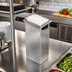 Thumbnail image #2 for Classic In-Counter Fullfold Napkin Dispenser with Clear Face and Stainless Steel Frame, 750+ Capacity