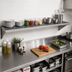 Thumbnail image #2 for Fermostock 59-Inch x 14-Inch Horizontal Vented Aluminum Shelf with Polymer Inserts