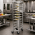 Thumbnail image #2 for All-Welded Stainless Steel End-Load Platter Rack, 12-Platter Capacity