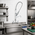 Thumbnail image #2 for T&S Brass EasyInstall 8-Inch Wall Mount Pre-Rinse Unit with 16-Inch Add-On Faucet and 1.07 GPM JeTSpray Spray Valve