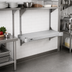 Thumbnail image #3 for Eagle Quik-Set 36 Inch x 24 Inch Solid Flat Shelf with Marine Edge, 1000 lb Capacity, Gray Epoxy Finish