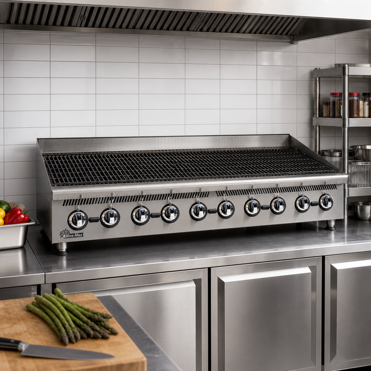 Product image #2 for Ultra-Max 60-Inch Gas Radiant Charbroiler