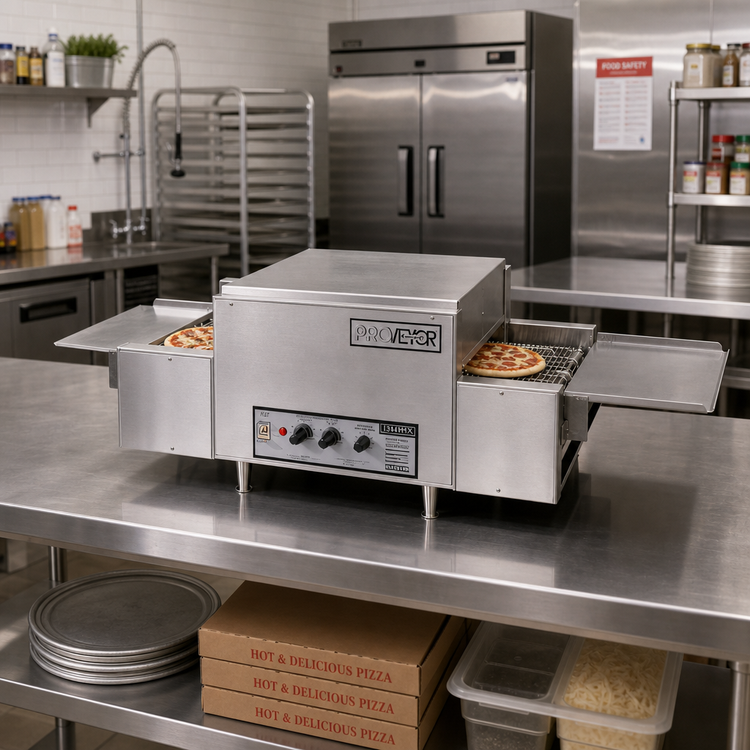 Product image #2 for Star Proveyor 314HX Countertop Electric Quartz Conveyor Oven, 14-Inch Belt, Analog Controls