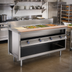 Thumbnail image #2 for Electric Hot Food Table with Five 12 x 20 Wet/Dry Wells, 72 x 28 Inches, Open Cabinet Base