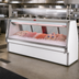 Thumbnail image #2 for Howard-McCray 34E Series Remote Fish and Poultry Service Case, 148.5-Inch Endless Design, White, LED Lighting