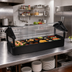 Thumbnail image #2 for SixStar™ 72-1/8-Inch Black Tabletop Cold Food Bar with 5-Pan Capacity