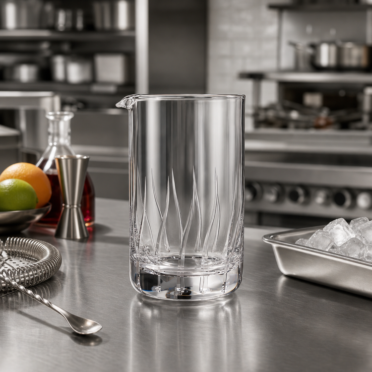 Product image #2 for Barfly 24 oz Fully Tempered Cocktail Mixing Glass with Pouring Spout and Weighted Base