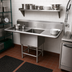 Thumbnail image #2 for John Boos Pro-Bowl 1-Compartment Commercial Sink with Dual 30-Inch Drainboards, 87-1/4-Inch Wide