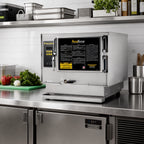 Thumbnail image #4 for AccuTemp N31201E060 Boilerless Countertop Steamer, Natural Gas, 3 Full-Size Pans, Digital Controls
