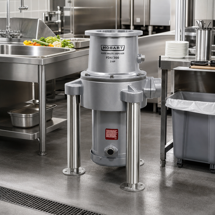 Product image #2 for Hobart FD4/300 3 HP Food Waste Disposer, Basic Unit Only
