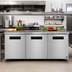 Thumbnail image #2 for Hoshizaki Steelheart UR72B-LP Three-Door Low Profile Undercounter Reach-In Refrigerator, 72-Inch Wide, Stainless Steel