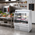 Thumbnail image #3 for Migali Competitor Series® Full-Service Double-Duty Curved Glass Refrigerated Deli Display Case, 36.3