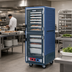 Thumbnail image #2 for Metro C5 3 Series Mobile Full-Height Heated Holding Cabinet with Blue Insulation Armour and Dutch Clear Doors