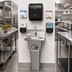 Thumbnail image #2 for Eagle Group MicroGard Touch-Free Handwashing System with Sink and Dispensers
