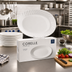Thumbnail image #2 for Corelle Premium Oval Glass Platter, 12-1/4 Inch, Case of 12