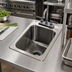 Thumbnail image #2 for Advance Tabco Special Value Series Single-Compartment Drop-In Sink with 10