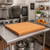 Thumbnail image #2 for John Boos Appalachian Red Oak Edge Grain Island Countertop, 36 x 36 x 1-1/2 Inch, Varnique Finish