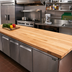 Thumbnail image #2 for John Boos Boos Block Northern Hard Rock Maple Blended Edge Grain Kitchen Countertop, 84 x 30 x 1-1/2 Inch, Varnique Finish