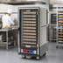 Thumbnail image #2 for Metro C5 3 Series Mobile 3/4 Height Combination Heated Holding and Proofing Cabinet with Clear Polycarbonate Door